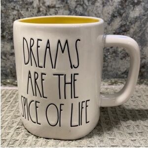 NWT Rae Dunn x Disney Princess Tiana “Dreams Are the Spice of Life” Mug 16 oz